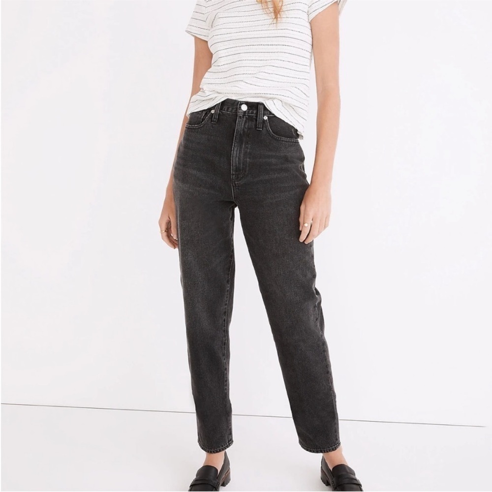 Madewell Baggy Tapered Jeans Black Size 24